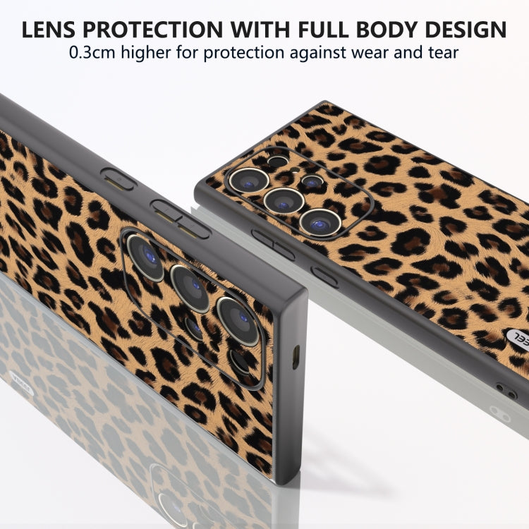 ABEEL Black Edge Leopard Phone Case, For Samsung Galaxy S24 Ultra 5G, For Samsung Galaxy S24+ 5G, For Samsung Galaxy S24 5G, For Samsung Galaxy S23 FE 5G, For Samsung Galaxy A24 4G, For Samsung Galaxy A34 5G Samsung Accessories - APEXEL INDIA - Mobile Lens - Mobile Camera Lens - Cellphone Accessories - Phone Lens - Smartphone Lens