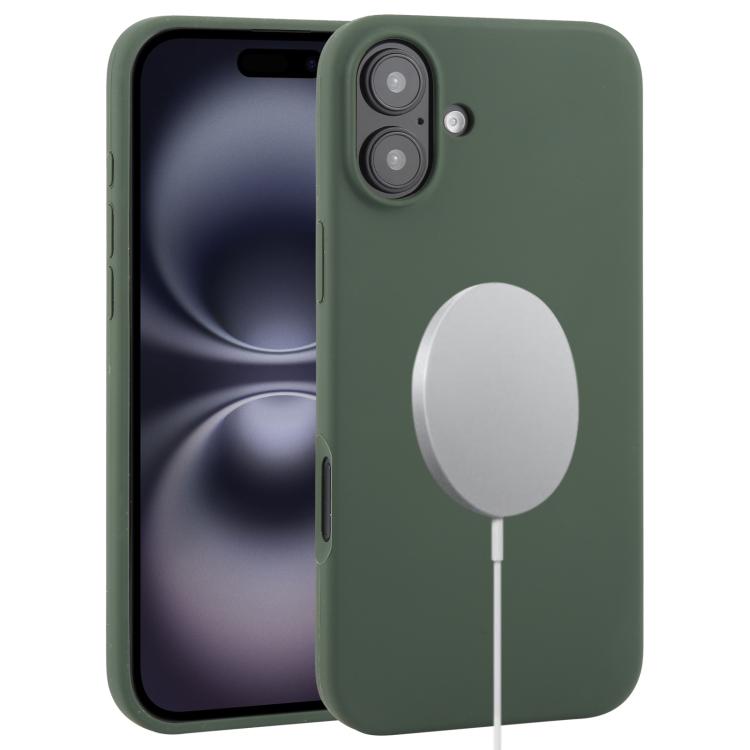 Liquid Silicone Full Coverage MagSafe Phone Case, For iPhone 16 Plus Apple Accessories engliq4303 iPhone 16 Plus - APEXEL INDIA - Mobile Lens - Mobile Camera Lens - Cellphone Accessories - Phone Lens - Smartphone Lens