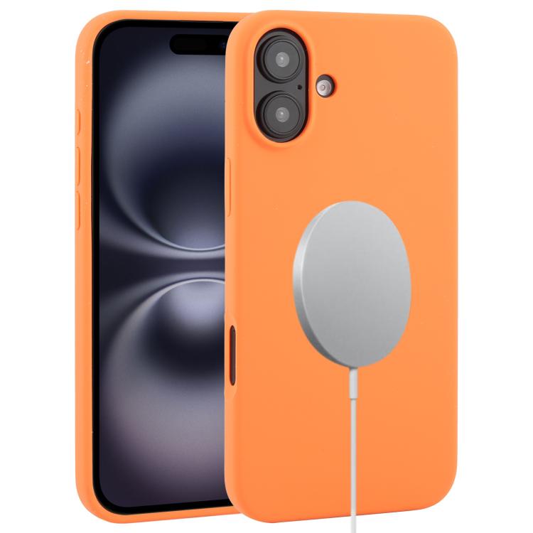 Liquid Silicone Full Coverage MagSafe Phone Case, For iPhone 16 Plus Apple Accessories engliq4303 iPhone 16 Plus - APEXEL INDIA - Mobile Lens - Mobile Camera Lens - Cellphone Accessories - Phone Lens - Smartphone Lens