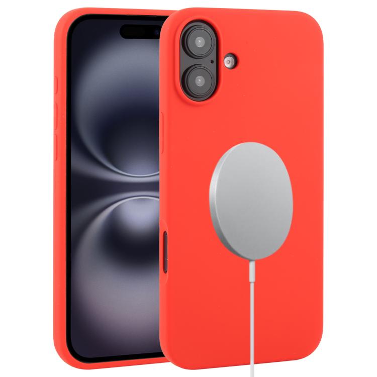 Liquid Silicone Full Coverage MagSafe Phone Case, For iPhone 16 Plus Apple Accessories engliq4303 iPhone 16 Plus - APEXEL INDIA - Mobile Lens - Mobile Camera Lens - Cellphone Accessories - Phone Lens - Smartphone Lens