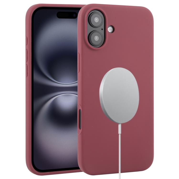 Liquid Silicone Full Coverage MagSafe Phone Case, For iPhone 16 Plus Apple Accessories engliq4303 iPhone 16 Plus - APEXEL INDIA - Mobile Lens - Mobile Camera Lens - Cellphone Accessories - Phone Lens - Smartphone Lens