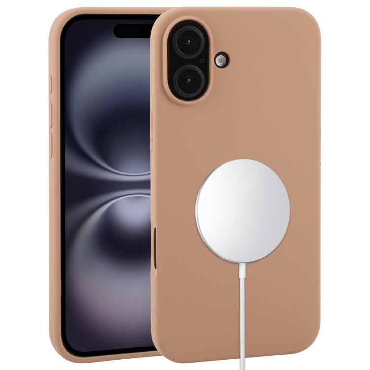 Liquid Silicone Full Coverage MagSafe Phone Case, For iPhone 16 Plus Apple Accessories engliq4303 iPhone 16 Plus - APEXEL INDIA - Mobile Lens - Mobile Camera Lens - Cellphone Accessories - Phone Lens - Smartphone Lens