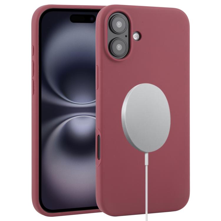 Liquid Silicone Full Coverage MagSafe Phone Case, For iPhone 16 Apple Accessories engliq4328 iPhone 16 - APEXEL INDIA - Mobile Lens - Mobile Camera Lens - Cellphone Accessories - Phone Lens - Smartphone Lens