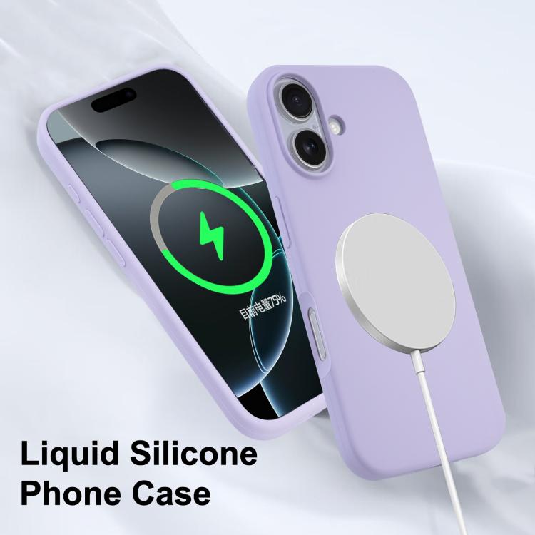 Liquid Silicone Full Coverage MagSafe Phone Case, For iPhone 16 Apple Accessories engliq4328 iPhone 16 - APEXEL INDIA - Mobile Lens - Mobile Camera Lens - Cellphone Accessories - Phone Lens - Smartphone Lens