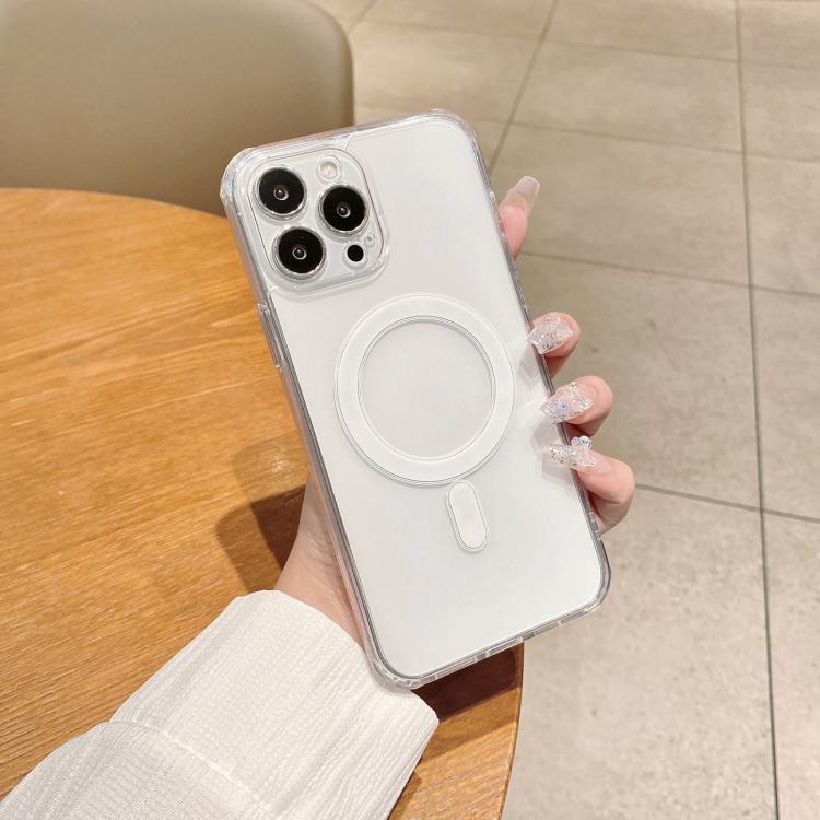 Fine Hole MagSafe Magnetic Clear Acrylic TPU Case, For iPhone 16e, For iPhone 16 Pro Max, For iPhone 16 Pro, For iPhone 16 Plus, For iPhone 16, For iPhone 15 Pro Max, For iPhone 15 Pro, For iPhone 15 Plus, For iPhone 15 Apple Accessories engfin4315 iPhone 16e - APEXEL INDIA - Mobile Lens - Mobile Camera Lens - Cellphone Accessories - Phone Lens - Smartphone Lens