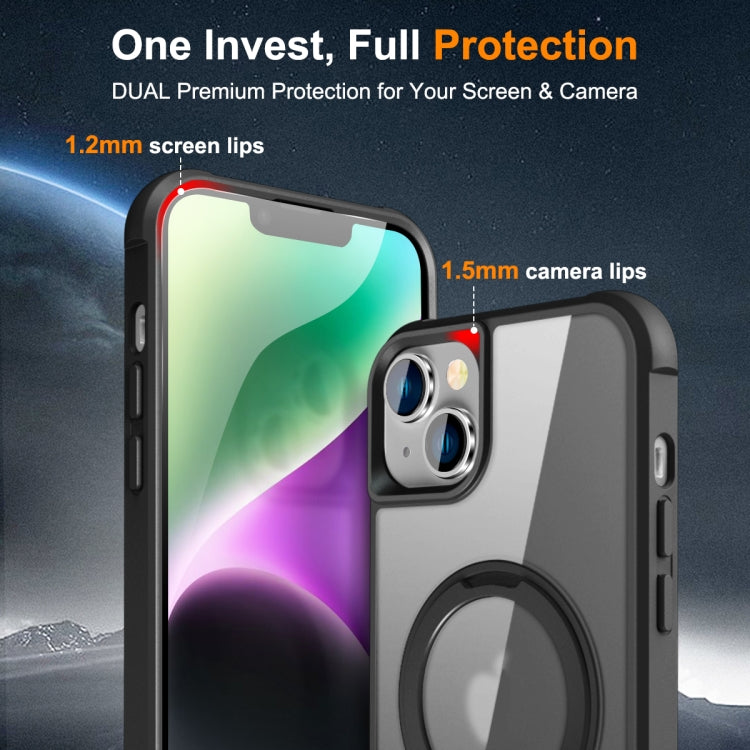 MagSafe Magnetic Rotating Holder Phone Case, For iPhone 14 Plus, For iPhone 14 / 13, For iPhone 14 Pro, For iPhone 14 Pro Max Apple Accessories engmag4349 iPhone 14 Plus - APEXEL INDIA - Mobile Lens - Mobile Camera Lens - Cellphone Accessories - Phone Lens - Smartphone Lens