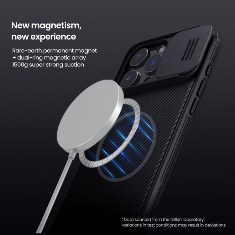 NILLKIN CamShield Pro Magnetic Magsafe Phone Case, For iPhone 16 Pro Max, For iPhone 15 Pro Apple Accessories engnil4327 iPhone 16 Pro Max - NILLKIN - Mobile Lens - Mobile Camera Lens - Cellphone Accessories - Phone Lens - Smartphone Lens