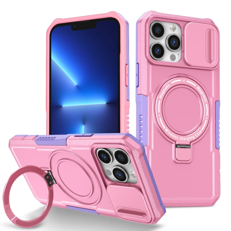 Sliding Camshield MagSafe Holder TPU Hybrid PC Phone Case, For iPhone 13 Pro Max, For iPhone 13 Pro Apple Accessories engsli4370 More iPhone Cases - APEXEL INDIA - Mobile Lens - Mobile Camera Lens - Cellphone Accessories - Phone Lens - Smartphone Lens