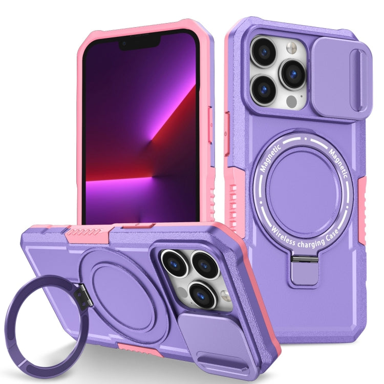 Sliding Camshield MagSafe Holder TPU Hybrid PC Phone Case, For iPhone 13 Pro Max, For iPhone 13 Pro Apple Accessories engsli4370 More iPhone Cases - APEXEL INDIA - Mobile Lens - Mobile Camera Lens - Cellphone Accessories - Phone Lens - Smartphone Lens