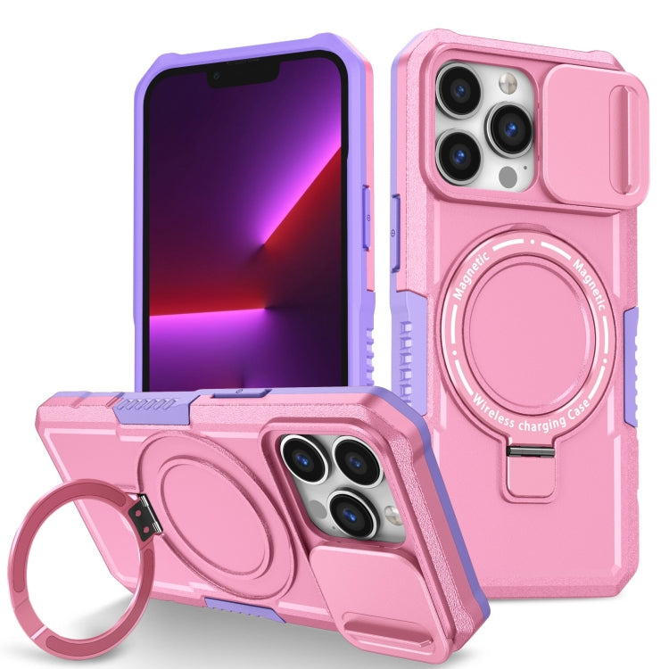 Sliding Camshield MagSafe Holder TPU Hybrid PC Phone Case, For iPhone 13 Pro Max, For iPhone 13 Pro Apple Accessories engsli4370 More iPhone Cases - APEXEL INDIA - Mobile Lens - Mobile Camera Lens - Cellphone Accessories - Phone Lens - Smartphone Lens