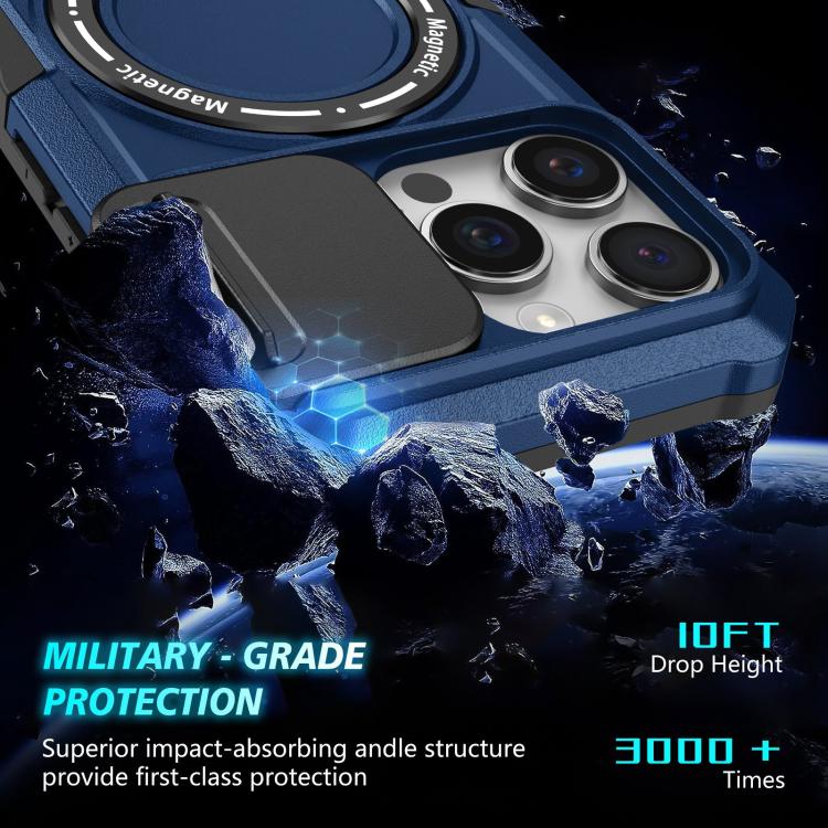 Sliding Camshield MagSafe Holder TPU Hybrid PC Phone Case, For iPhone 16 Pro Max, For iPhone 16 Pro Apple Accessories engsli4341 iPhone 16 Pro Max - APEXEL INDIA - Mobile Lens - Mobile Camera Lens - Cellphone Accessories - Phone Lens - Smartphone Lens