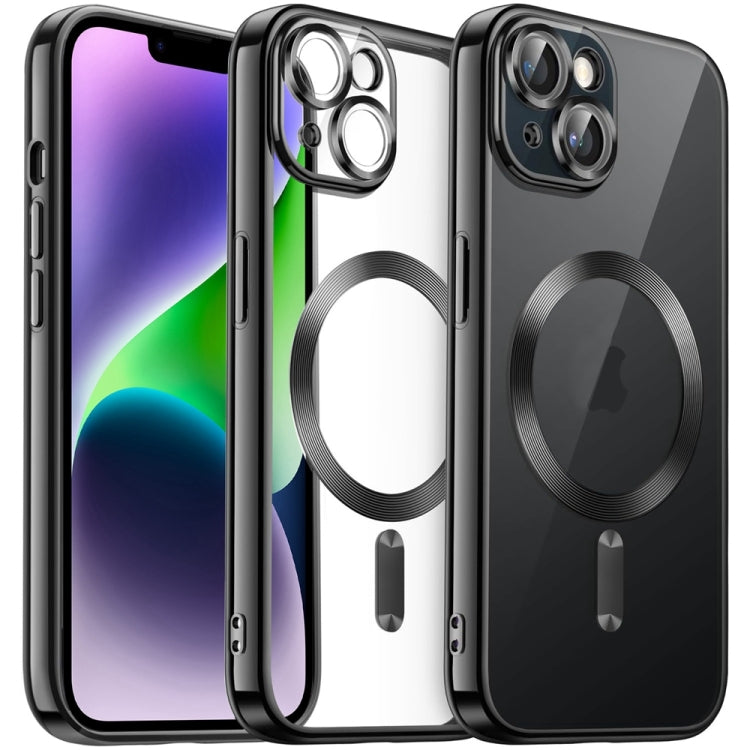 Transparent Electroplated Magsafe Magnetic TPU Phone Case, For iPhone 15 Pro, For iPhone 15, For iPhone 15 Plus, For iPhone 14 Plus Apple Accessories engtra4384 iPhone 15 Pro - APEXEL INDIA - Mobile Lens - Mobile Camera Lens - Cellphone Accessories - Phone Lens - Smartphone Lens