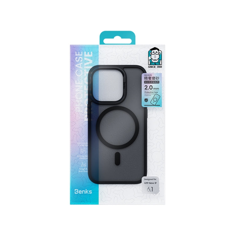 Benks Skin Feel Series MagSafe Magnetic Shockproof Phone Case, For iPhone 15 Pro Max, For iPhone 15 Pro, For iPhone 15 Plus, For iPhone 15 Apple Accessories engben4386 iPhone 15 Pro Max - Benks - Mobile Lens - Mobile Camera Lens - Cellphone Accessories - Phone Lens - Smartphone Lens