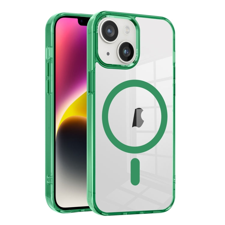 Ice Color Magnetic Series TPU Hybrid Acrylic Magsafe Phone Case, For iPhone 15, For iPhone 14, For iPhone 14 Pro Apple Accessories engice4387 iPhone 15 - APEXEL INDIA - Mobile Lens - Mobile Camera Lens - Cellphone Accessories - Phone Lens - Smartphone Lens