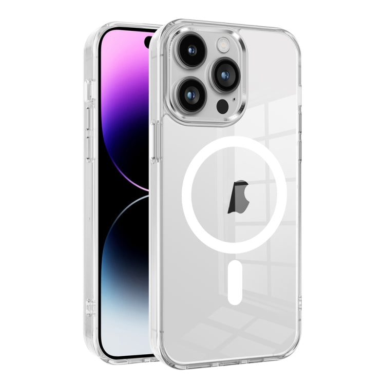 Ice Color Magnetic Series TPU Hybrid Acrylic Magsafe Phone Case, For iPhone 15, For iPhone 14, For iPhone 14 Pro Apple Accessories engice4387 iPhone 15 - APEXEL INDIA - Mobile Lens - Mobile Camera Lens - Cellphone Accessories - Phone Lens - Smartphone Lens