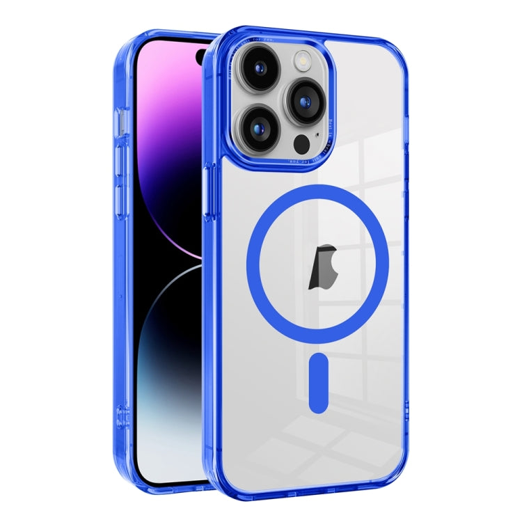 Ice Color Magnetic Series TPU Hybrid Acrylic Magsafe Phone Case, For iPhone 15, For iPhone 14, For iPhone 14 Pro Apple Accessories engice4387 iPhone 15 - APEXEL INDIA - Mobile Lens - Mobile Camera Lens - Cellphone Accessories - Phone Lens - Smartphone Lens