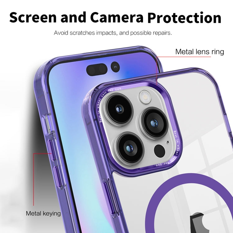 Ice Color Magnetic Series TPU Hybrid Acrylic Magsafe Phone Case, For iPhone 12 Pro, For iPhone 11 Apple Accessories engice4390 More iPhone Cases - APEXEL INDIA - Mobile Lens - Mobile Camera Lens - Cellphone Accessories - Phone Lens - Smartphone Lens