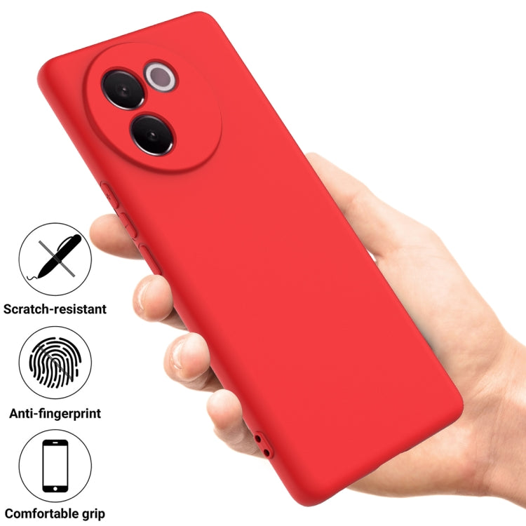 Solid Color Liquid Silicone Dropproof Full Coverage Phone Case, For vivo V30e 5G, For vivo V40 SE / V30 Lite ME, For vivo Y100 IDN / T3 / Y200e, For vivo Y03, For vivo S18 / S18 Pro / V30 / V30 Pro, For vivo V30 Lite 5G