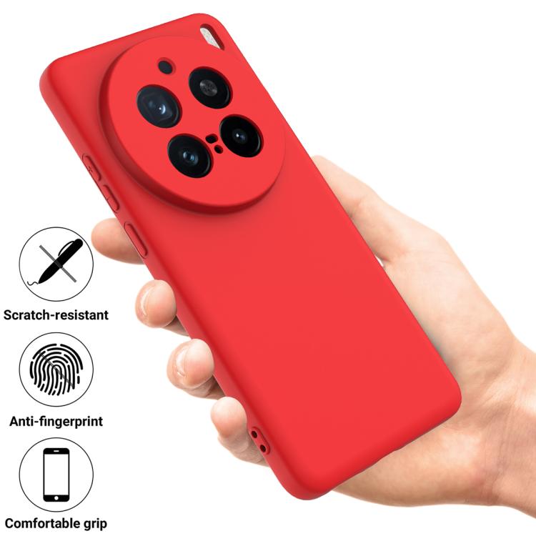 Solid Color Liquid Silicone Dropproof Full Coverage Phone Case, For vivo X200 Pro, For vivo V40 Lite 5G / 4G IDN, For vivo T3 Ultra, For vivo Y300 Pro, For vivo iQOO Z9s Pro / T3 Pro, For vivo V40 Pro