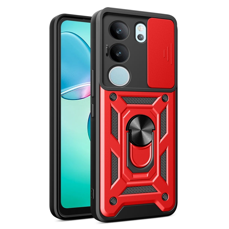 Sliding Camera Cover Design TPU+PC Phone Case, For vivo S17 Pro 5G/V29 5G, For vivo V25 5G/V25e 4G/X80 Lite 5G, For vivo T1 Pro