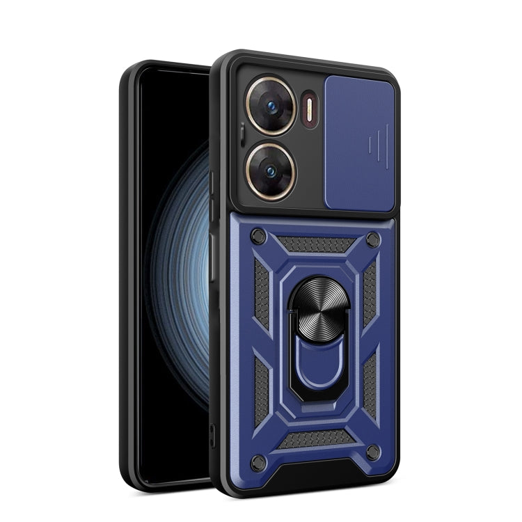 Sliding Camera Cover Design TPU+PC Phone Case, For vivo V29e Southeast Asian / Y200 5G, For vivo iQOO Z7 Pro 5G Global, For vivo V29e 5G Global