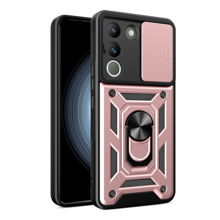 Sliding Camera Cover Design TPU+PC Phone Case, For vivo V29e Southeast Asian / Y200 5G, For vivo iQOO Z7 Pro 5G Global, For vivo V29e 5G Global
