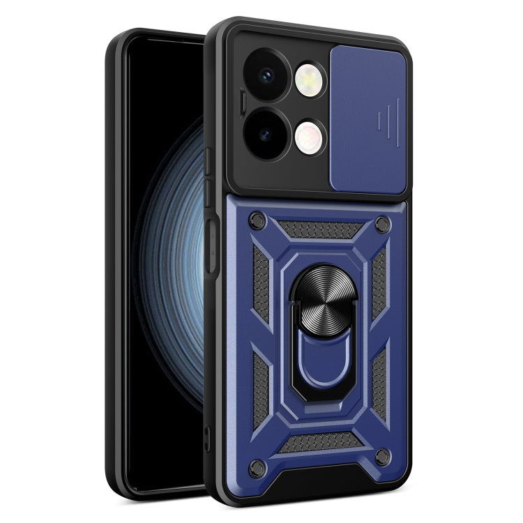 Sliding Camera Cover Design TPU+PC Phone Case, For vivo iQOO Z9s 5G Global, For vivo V40 / V40 Pro / S19 Pro, For vivo Y28 4G