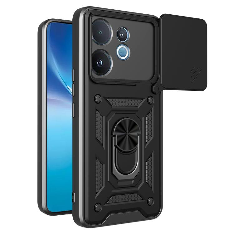 Sliding Camera Cover Design TPU+PC Phone Case, For vivo Y400 5G, For vivo V60 5G, For vivo S20 Pro / T4 Ultra 5G