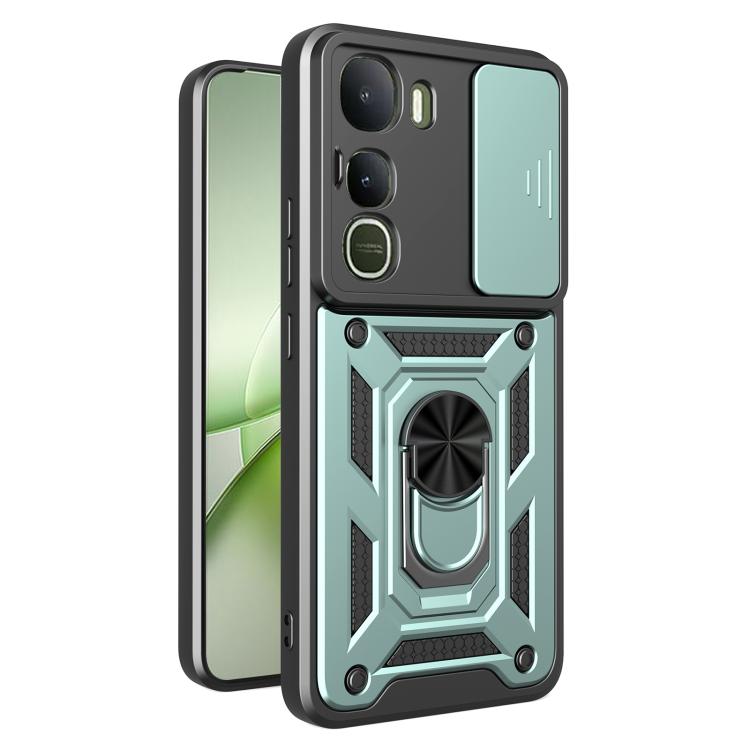 Sliding Camera Cover Design TPU+PC Phone Case, For vivo Y400 5G, For vivo V60 5G, For vivo S20 Pro / T4 Ultra 5G
