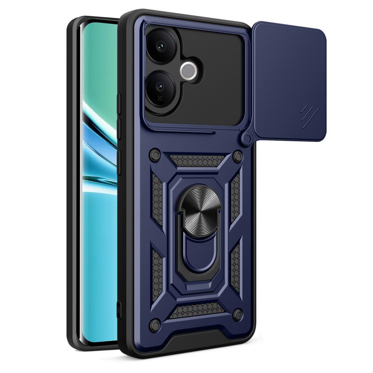 Sliding Camera Cover Design TPU+PC Phone Case, For vivo X300, For vivo V60 Lite 4G / 5G, For vivo Y31 5G Global