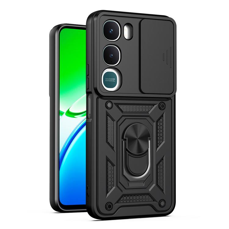 Sliding Camera Cover Design TPU+PC Phone Case, For vivo X300, For vivo V60 Lite 4G / 5G, For vivo Y31 5G Global