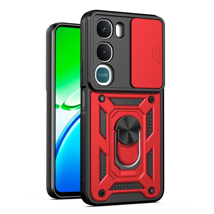 Sliding Camera Cover Design TPU+PC Phone Case, For vivo X300, For vivo V60 Lite 4G / 5G, For vivo Y31 5G Global