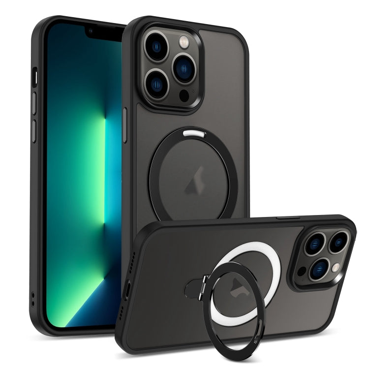Skin-feel MagSafe Holder PC Hybrid TPU Phone Case, For iPhone 14 Pro Max, For iPhone 13 Pro Max, For iPhone 13 Pro Apple Accessories engski4430 iPhone 14 Pro Max - APEXEL INDIA - Mobile Lens - Mobile Camera Lens - Cellphone Accessories - Phone Lens - Smartphone Lens