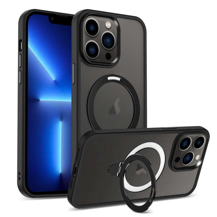 Skin-feel MagSafe Holder PC Hybrid TPU Phone Case, For iPhone 14 Pro Max, For iPhone 13 Pro Max, For iPhone 13 Pro Apple Accessories engski4430 iPhone 14 Pro Max - APEXEL INDIA - Mobile Lens - Mobile Camera Lens - Cellphone Accessories - Phone Lens - Smartphone Lens