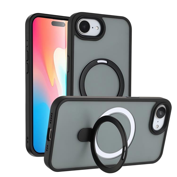 Skin-feel MagSafe Holder PC Hybrid TPU Phone Case, For iPhone 16e, For iPhone 16 Pro Max, For iPhone 16 Pro Apple Accessories engski4427 iPhone 16e - APEXEL INDIA - Mobile Lens - Mobile Camera Lens - Cellphone Accessories - Phone Lens - Smartphone Lens