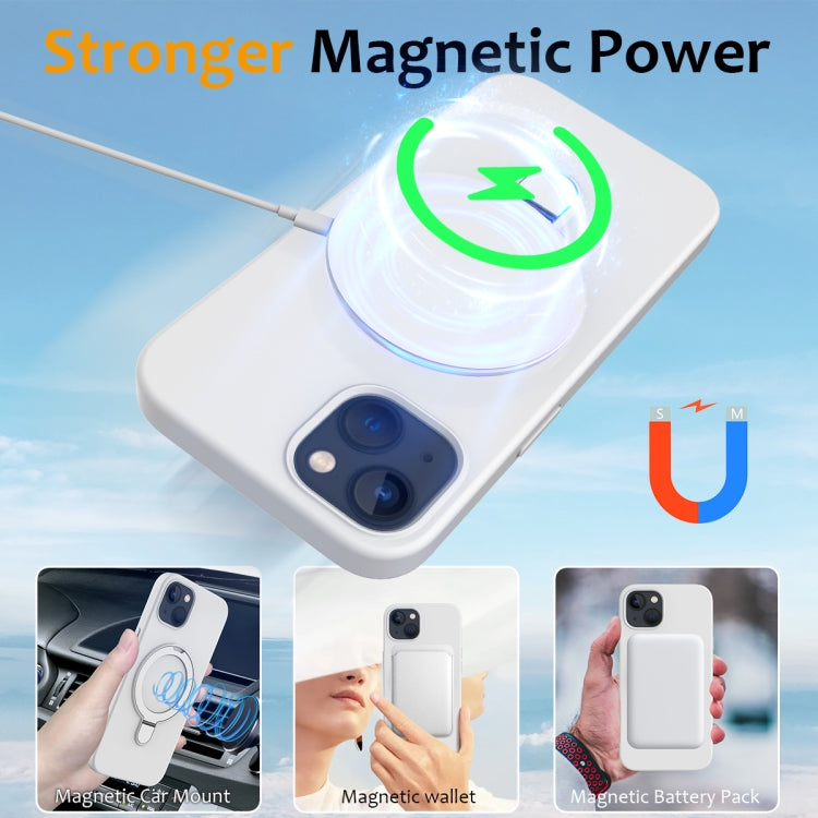 Liquid Silicone MagSafe Magnetic Phone Case with Ring Holder, For iPhone 15 Plus, For iPhone 15 Apple Accessories engliq4434 iPhone 15 Plus - APEXEL INDIA - Mobile Lens - Mobile Camera Lens - Cellphone Accessories - Phone Lens - Smartphone Lens