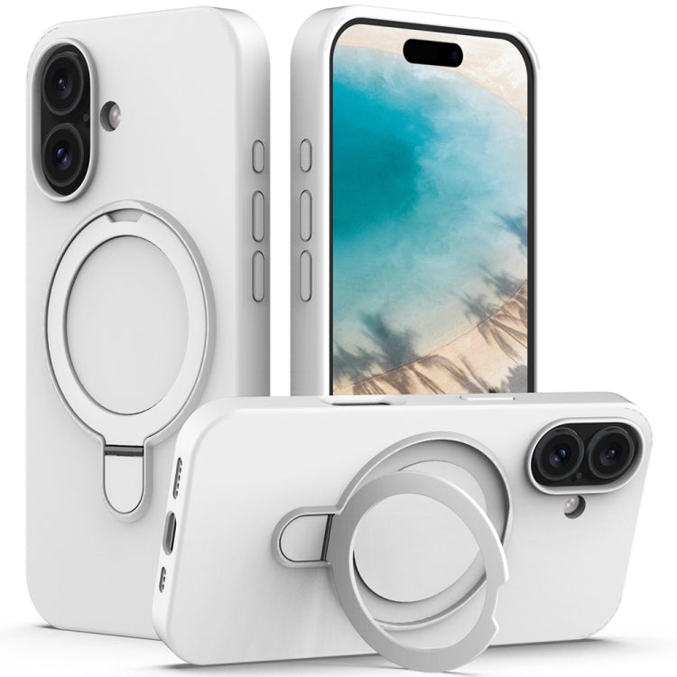 Liquid Silicone MagSafe Magnetic Phone Case with Ring Holder, For iPhone 16 Plus, For iPhone 16 Apple Accessories engliq4414 iPhone 16 Plus - APEXEL INDIA - Mobile Lens - Mobile Camera Lens - Cellphone Accessories - Phone Lens - Smartphone Lens