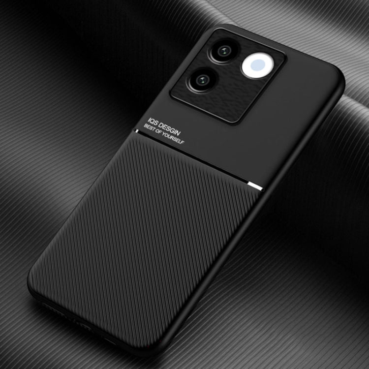 Classic Tilt Strip Grain Magnetic PC Hybrid TPU Phone Case, For vivo V29e Global, For vivo Y35+, For vivo S17, For vivo S17e, For vivo iQOO Neo8, For vivo Y78