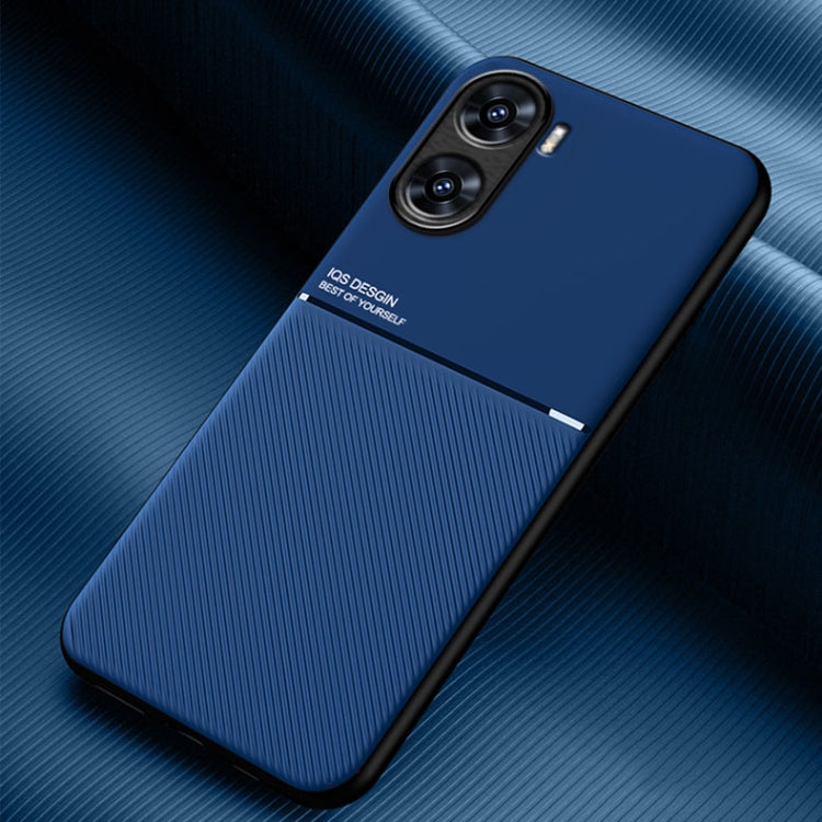 Classic Tilt Strip Grain Magnetic PC Hybrid TPU Phone Case, For vivo S18 Pro, For vivo S18, For vivo X100 Pro, For vivo X100, For vivo iQOO 12, For vivo V29e