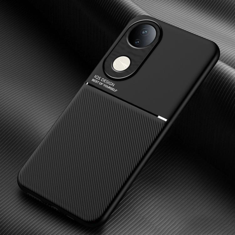 Classic Tilt Strip Grain Magnetic PC Hybrid TPU Phone Case, For vivo X300, For vivo V60 Lite 5G, For vivo V60 5G, For vivo X200s, For vivo X200 Ultra, For vivo S20