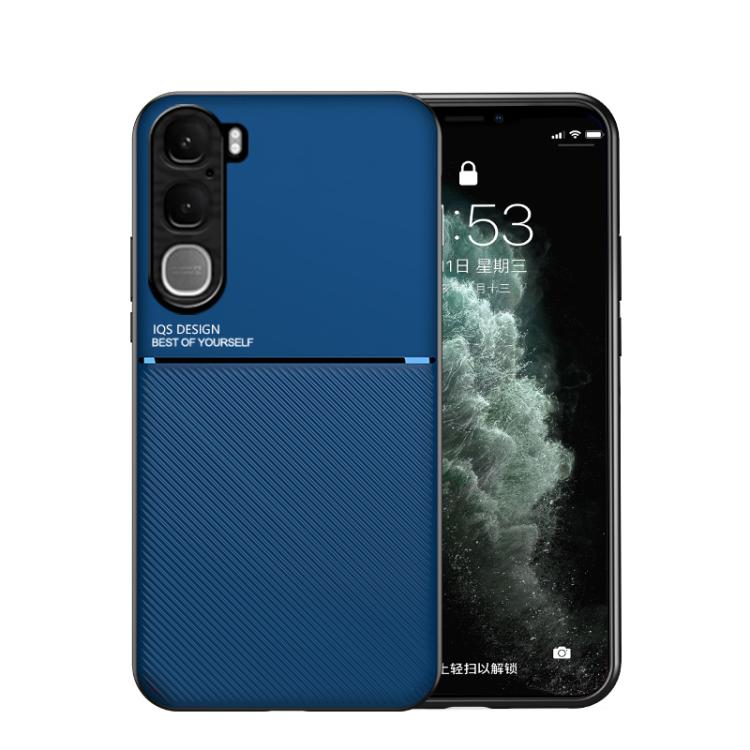 Classic Tilt Strip Grain Magnetic PC Hybrid TPU Phone Case, For vivo S60 5G, For vivo S60 Vitality 5G, For vivo iQOO 15T 5G, For vivo Y31 5G 2025 / Y21d 4G, For vivo iQOO 15, For vivo X300 Pro