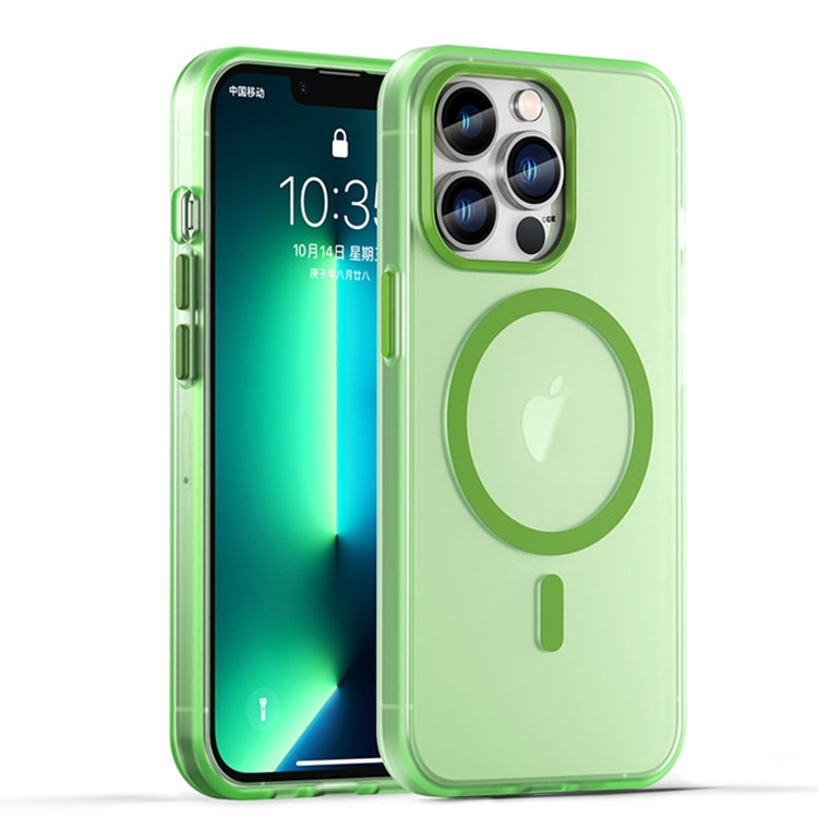 MagSafe Frosted Translucent TPU + PC Full Coverage Phone Case, For iPhone 13 Pro Max, For iPhone 13 Pro Apple Accessories engmag4455 More iPhone Cases - APEXEL INDIA - Mobile Lens - Mobile Camera Lens - Cellphone Accessories - Phone Lens - Smartphone Lens