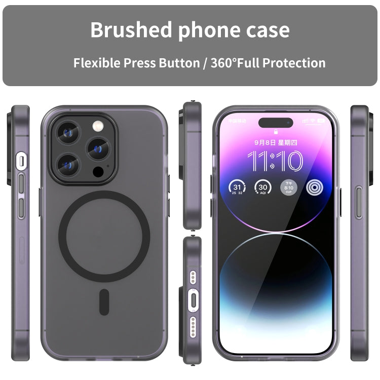 MagSafe Frosted Translucent TPU + PC Full Coverage Phone Case, For iPhone 14 Pro Max, For iPhone SE 2022 / 2020 / 8 Apple Accessories engmag4454 iPhone 14 Pro Max - APEXEL INDIA - Mobile Lens - Mobile Camera Lens - Cellphone Accessories - Phone Lens - Smartphone Lens