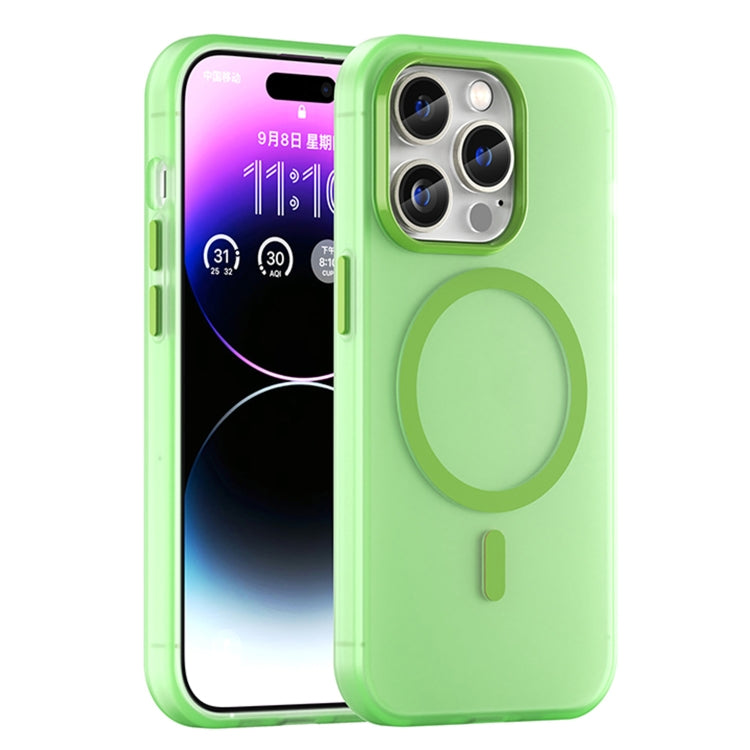 MagSafe Frosted Translucent TPU + PC Full Coverage Phone Case, For iPhone 14 Pro Max, For iPhone SE 2022 / 2020 / 8 Apple Accessories engmag4454 iPhone 14 Pro Max - APEXEL INDIA - Mobile Lens - Mobile Camera Lens - Cellphone Accessories - Phone Lens - Smartphone Lens