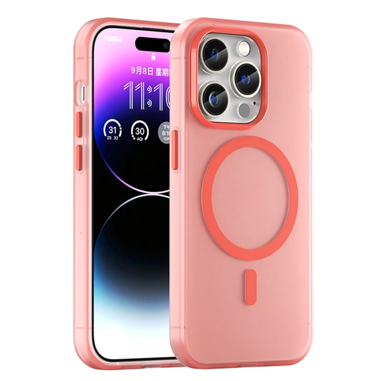 MagSafe Frosted Translucent TPU + PC Full Coverage Phone Case, For iPhone 14 Pro Max, For iPhone SE 2022 / 2020 / 8 Apple Accessories engmag4454 iPhone 14 Pro Max - APEXEL INDIA - Mobile Lens - Mobile Camera Lens - Cellphone Accessories - Phone Lens - Smartphone Lens
