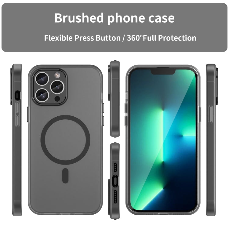 MagSafe Frosted Translucent TPU + PC Full Coverage Phone Case, For iPhone 13 Pro Max, For iPhone 13 Pro Apple Accessories engmag4455 More iPhone Cases - APEXEL INDIA - Mobile Lens - Mobile Camera Lens - Cellphone Accessories - Phone Lens - Smartphone Lens