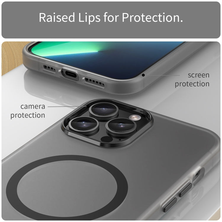 MagSafe Frosted Translucent TPU + PC Full Coverage Phone Case, For iPhone 13 Pro Max, For iPhone 13 Pro Apple Accessories engmag4455 More iPhone Cases - APEXEL INDIA - Mobile Lens - Mobile Camera Lens - Cellphone Accessories - Phone Lens - Smartphone Lens