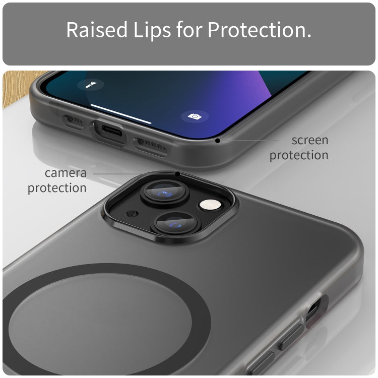 MagSafe Frosted Translucent TPU + PC Full Coverage Phone Case, For iPhone 13, For iPhone 12 Apple Accessories engmag4456 More iPhone Cases - APEXEL INDIA - Mobile Lens - Mobile Camera Lens - Cellphone Accessories - Phone Lens - Smartphone Lens