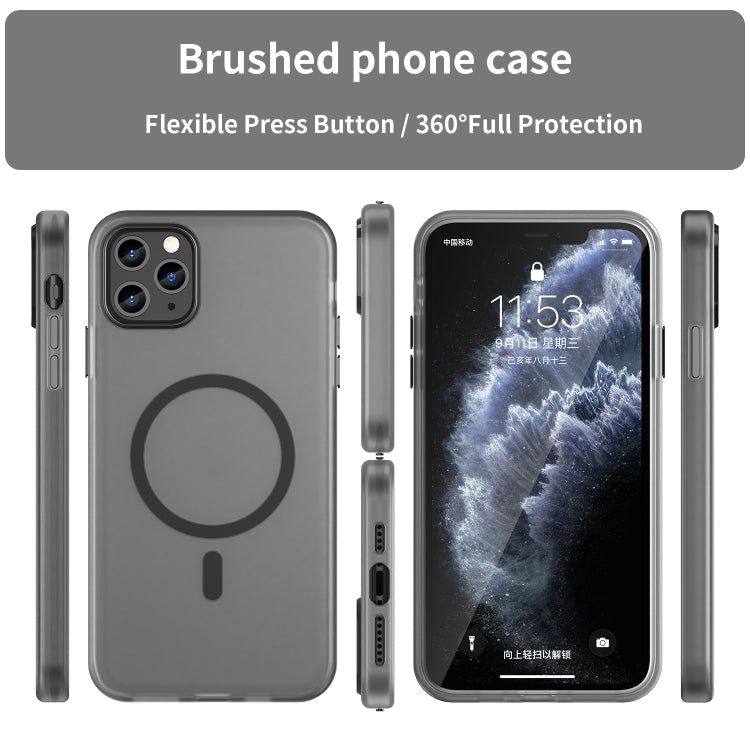 MagSafe Frosted Translucent TPU + PC Full Coverage Phone Case, For iPhone 11 Pro Max, For iPhone 11 Apple Accessories engmag5642 More iPhone Cases - APEXEL INDIA - Mobile Lens - Mobile Camera Lens - Cellphone Accessories - Phone Lens - Smartphone Lens