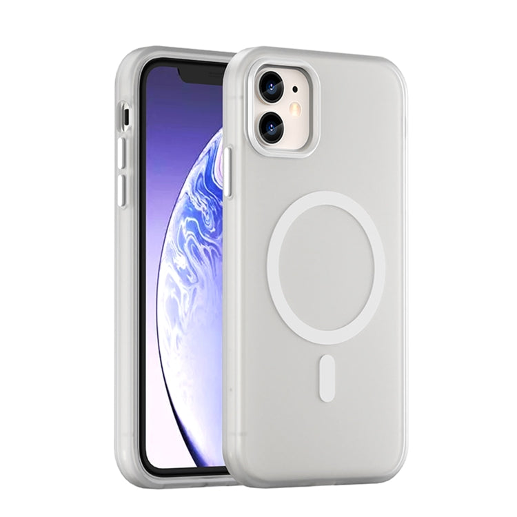 MagSafe Frosted Translucent TPU + PC Full Coverage Phone Case, For iPhone 11 Pro Max, For iPhone 11 Apple Accessories engmag5642 More iPhone Cases - APEXEL INDIA - Mobile Lens - Mobile Camera Lens - Cellphone Accessories - Phone Lens - Smartphone Lens